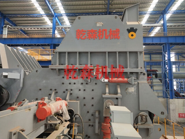 石鋼6000馬力廢鋼破碎生產(chǎn)線